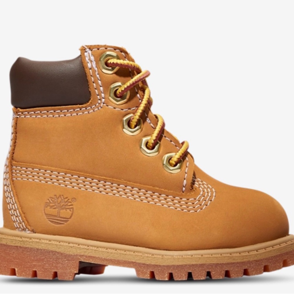 Timberland Brown Leather Kids Boots